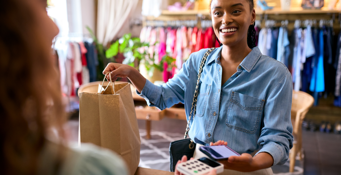 Shop till you drop.